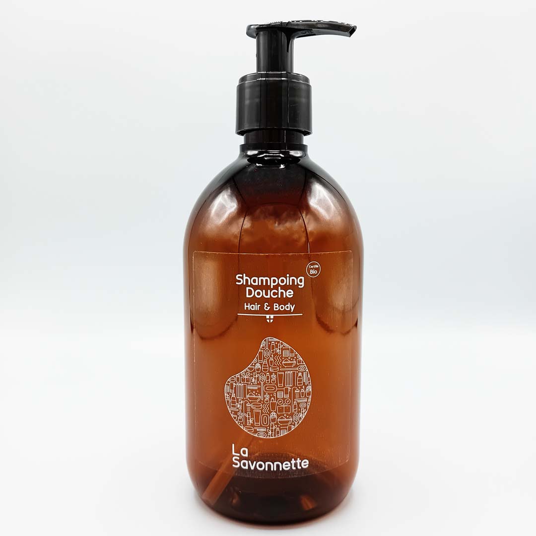 Flacon PET Shampoing Douche