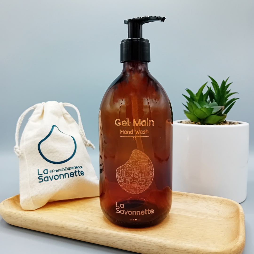 Flacon Verre "Gel Main"