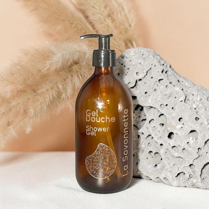 Flacon Verre "Gel Douche" GT