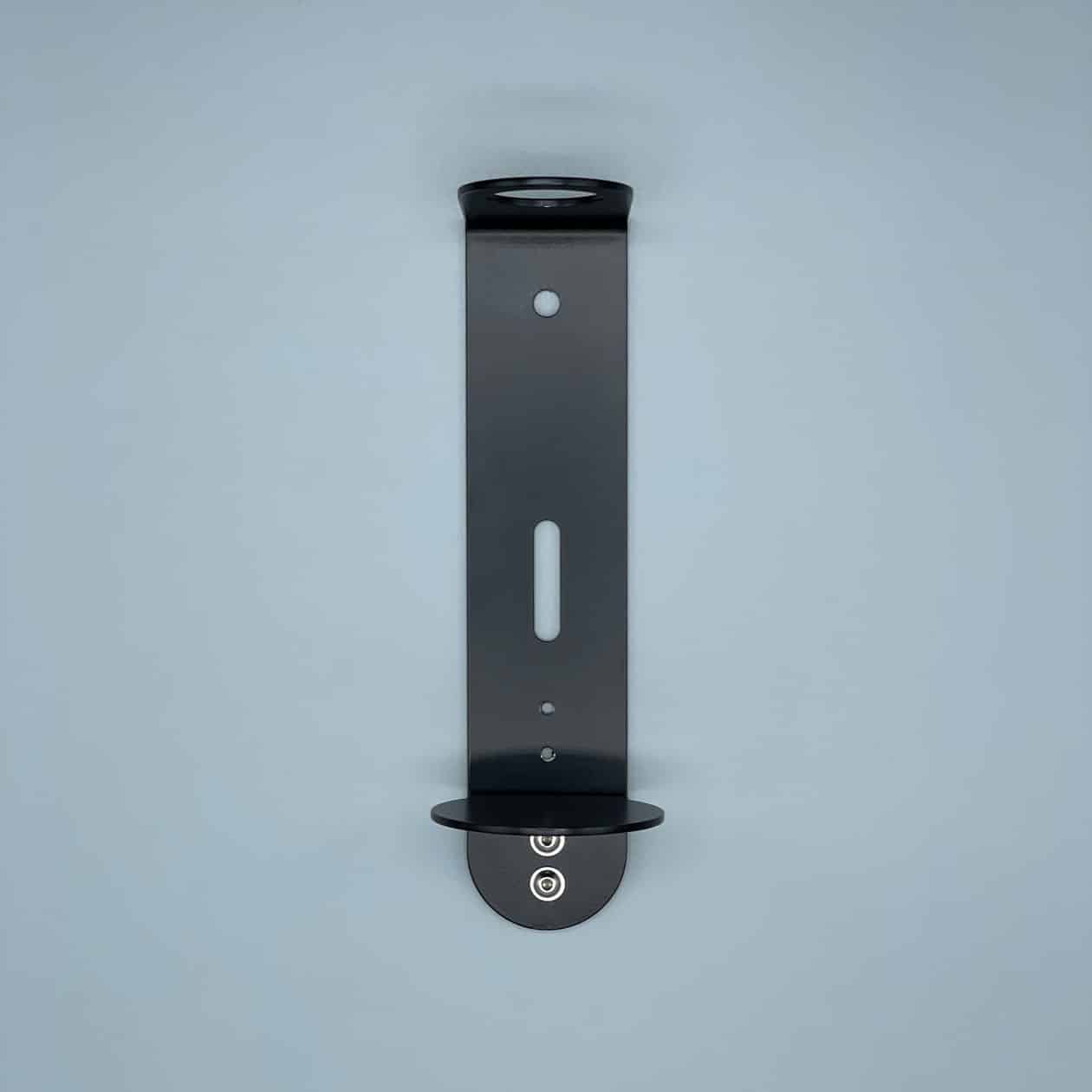 support inox épuré noir