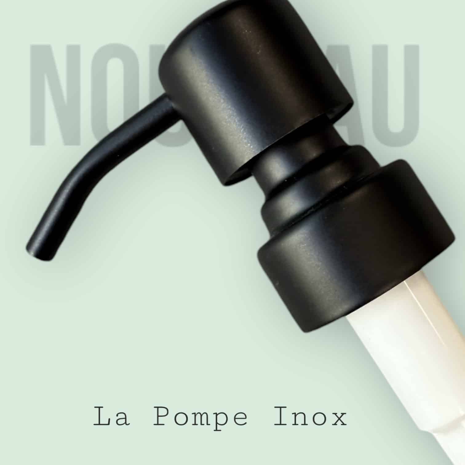 pompe inox noir mat 28/410