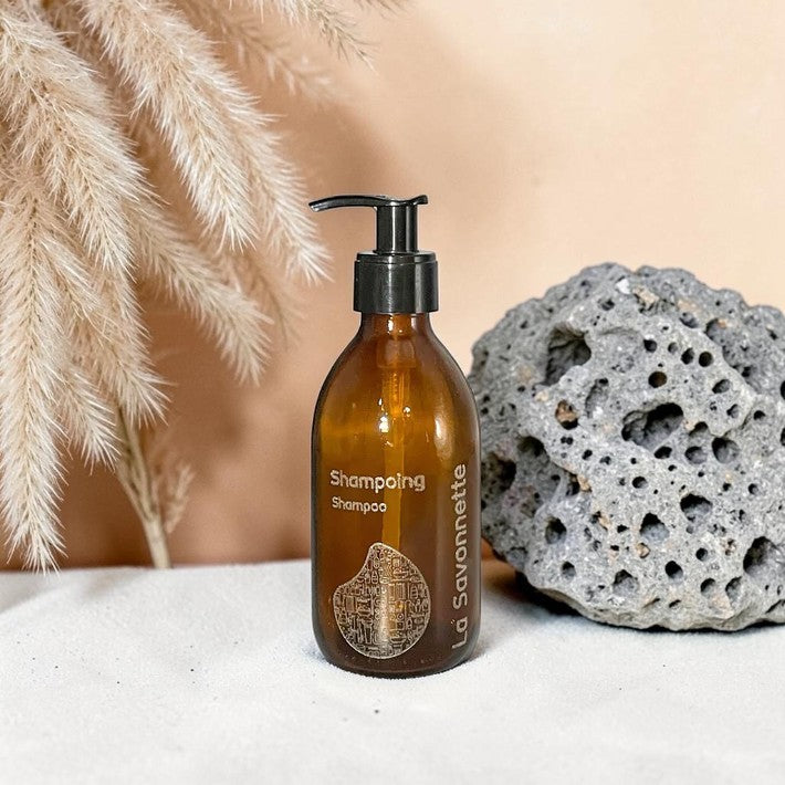 Flacon Verre "Shampoing" GT - 250ml