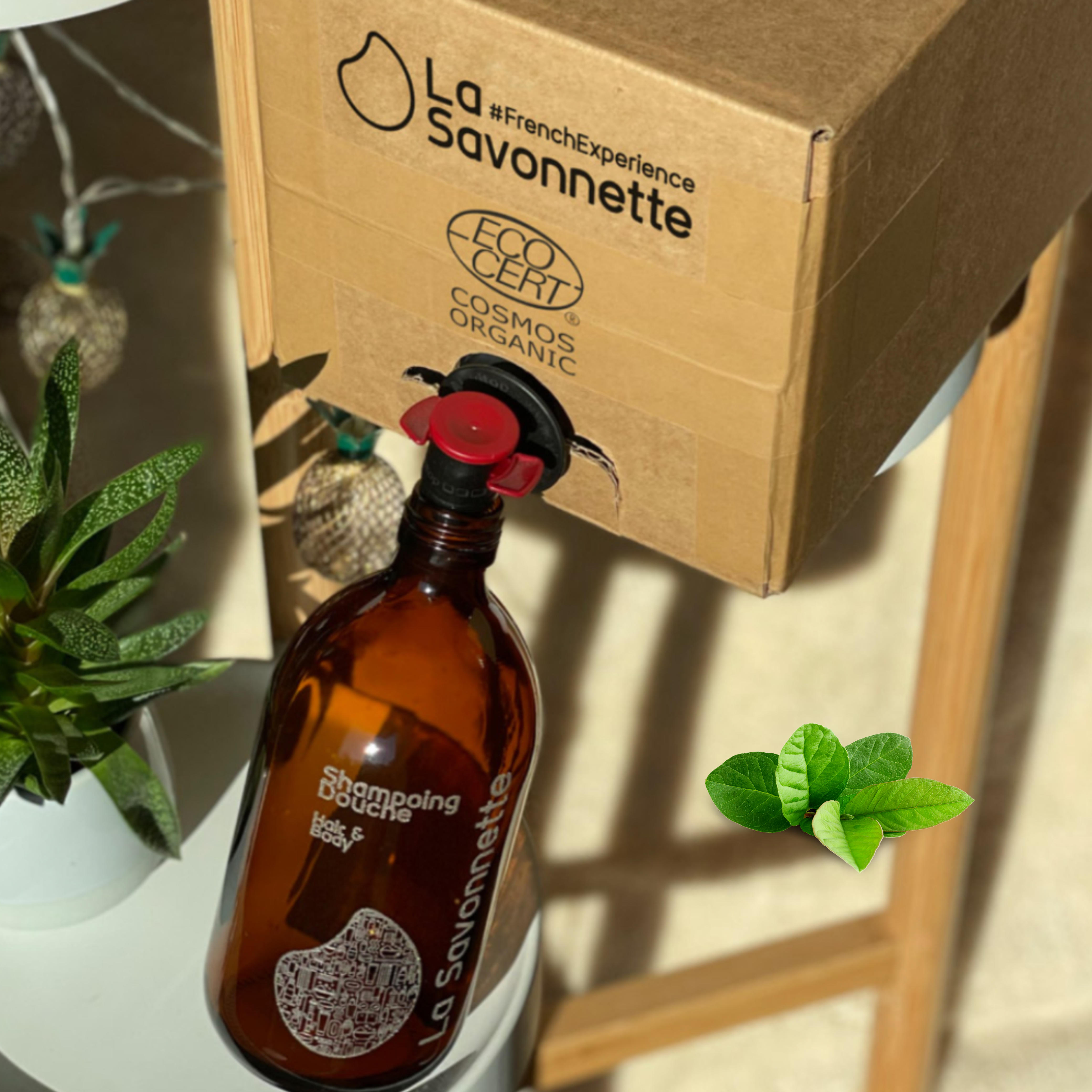 Shampoing-Douche certifié BIO Thé Vert