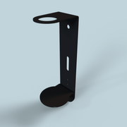 support inox épuré noir