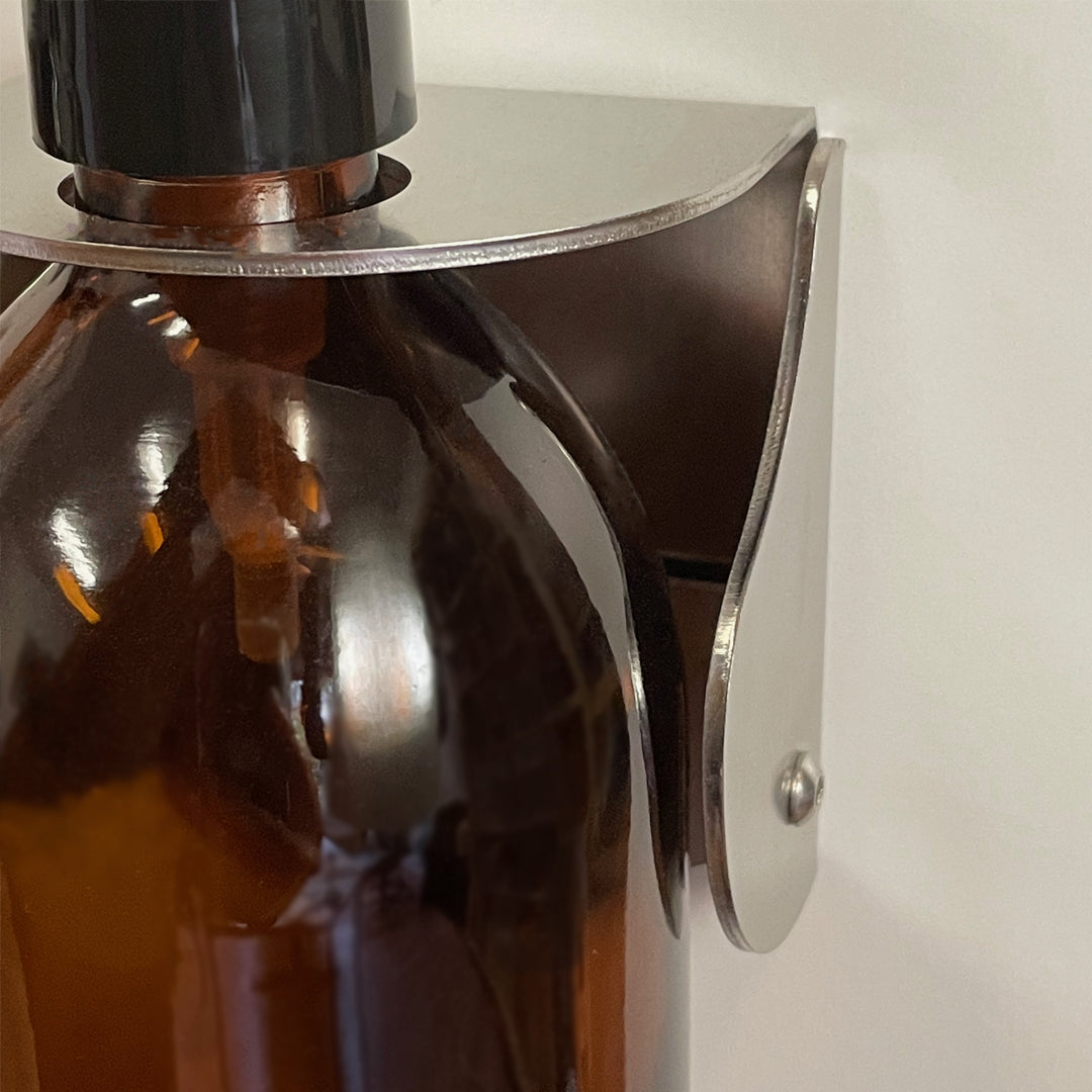 support inox flacon la savonnette