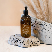 Flacon PET "Gel Douche Mer "- Sérigraphie 3D - 500ml