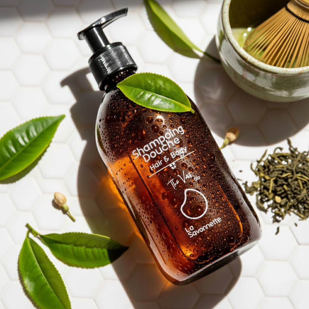 Flacon PET Shampoing Douche