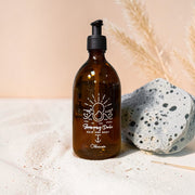 Flacon Verre "Shampoing Douche Mer " - Sérigraphie 3D - 500ml